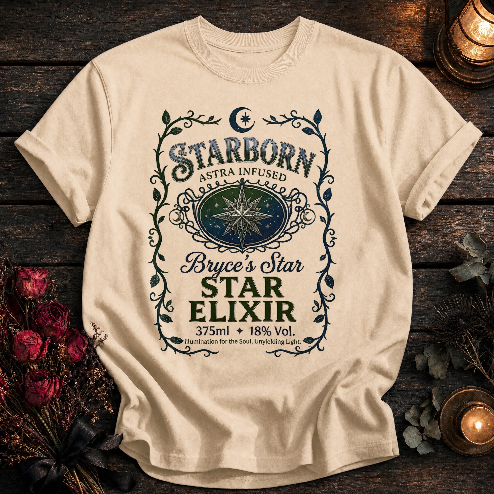 Starborn Star Elixir Label - Ivory
