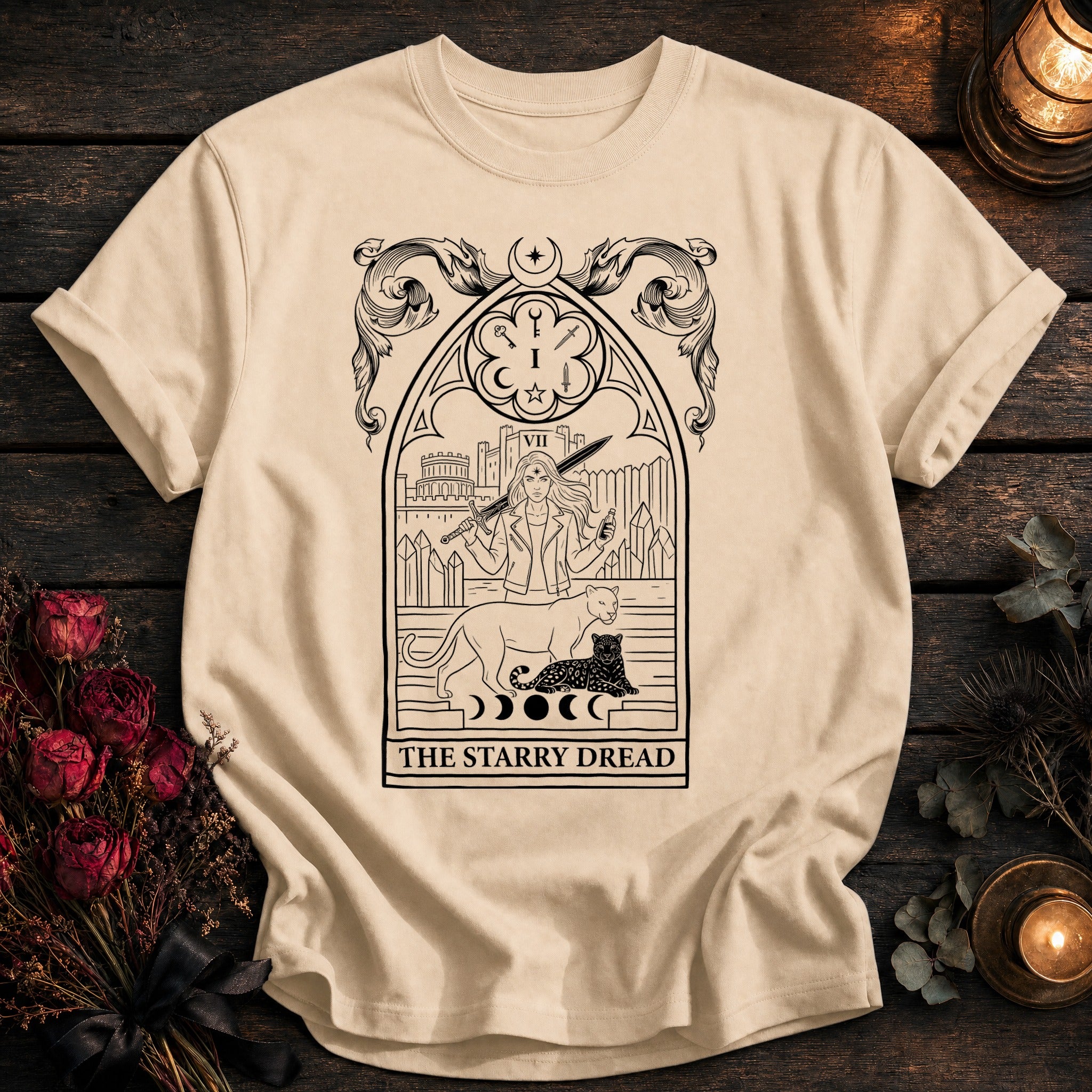 Starry Dread Tarot Black - Ivory