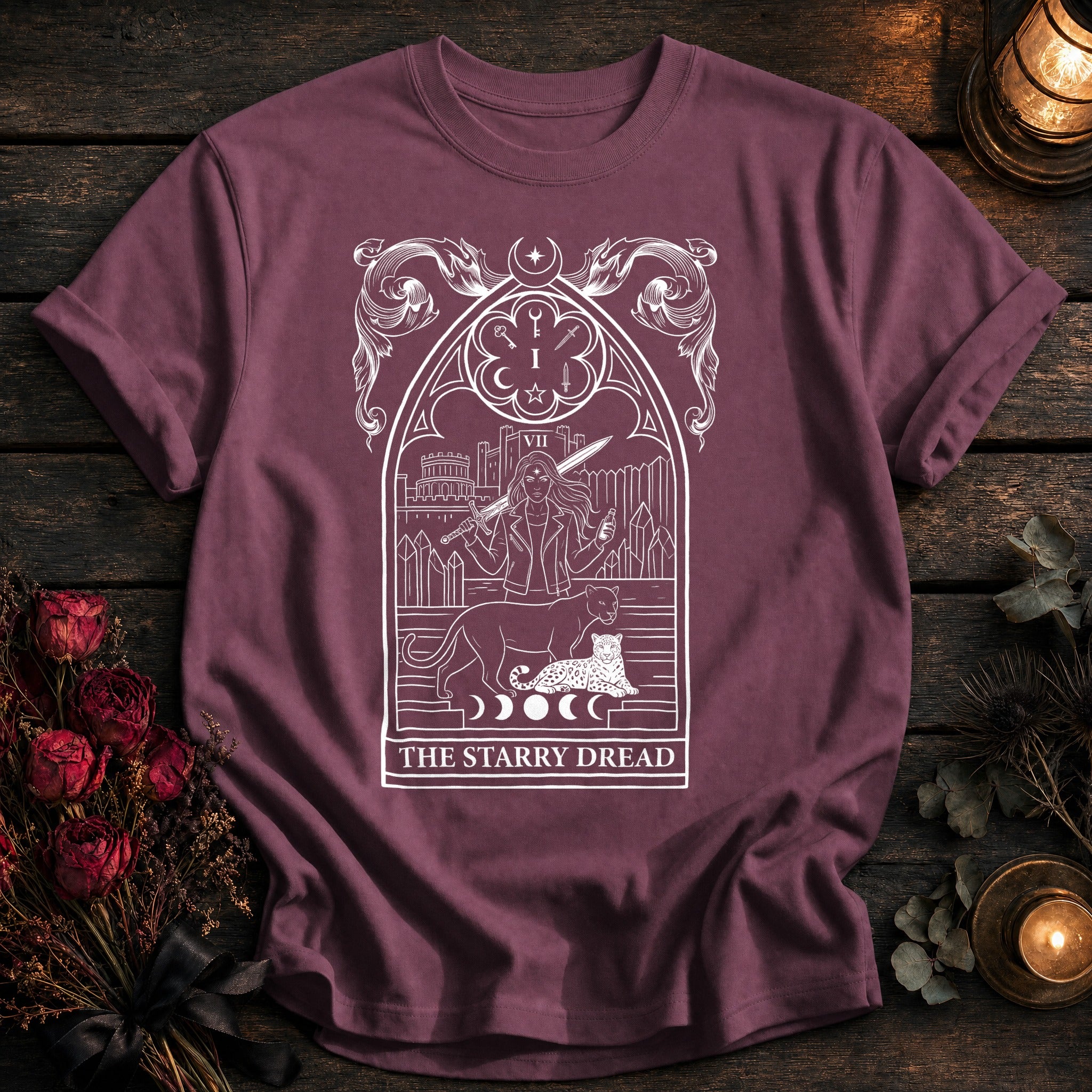 Starry Dread Tarot White - Berry