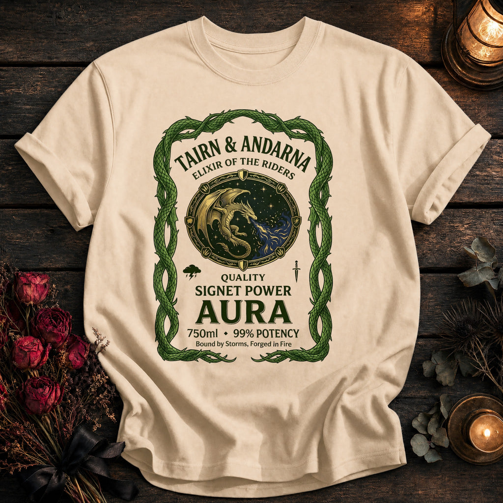 Tairn Andarna Elixir Label - Ivory