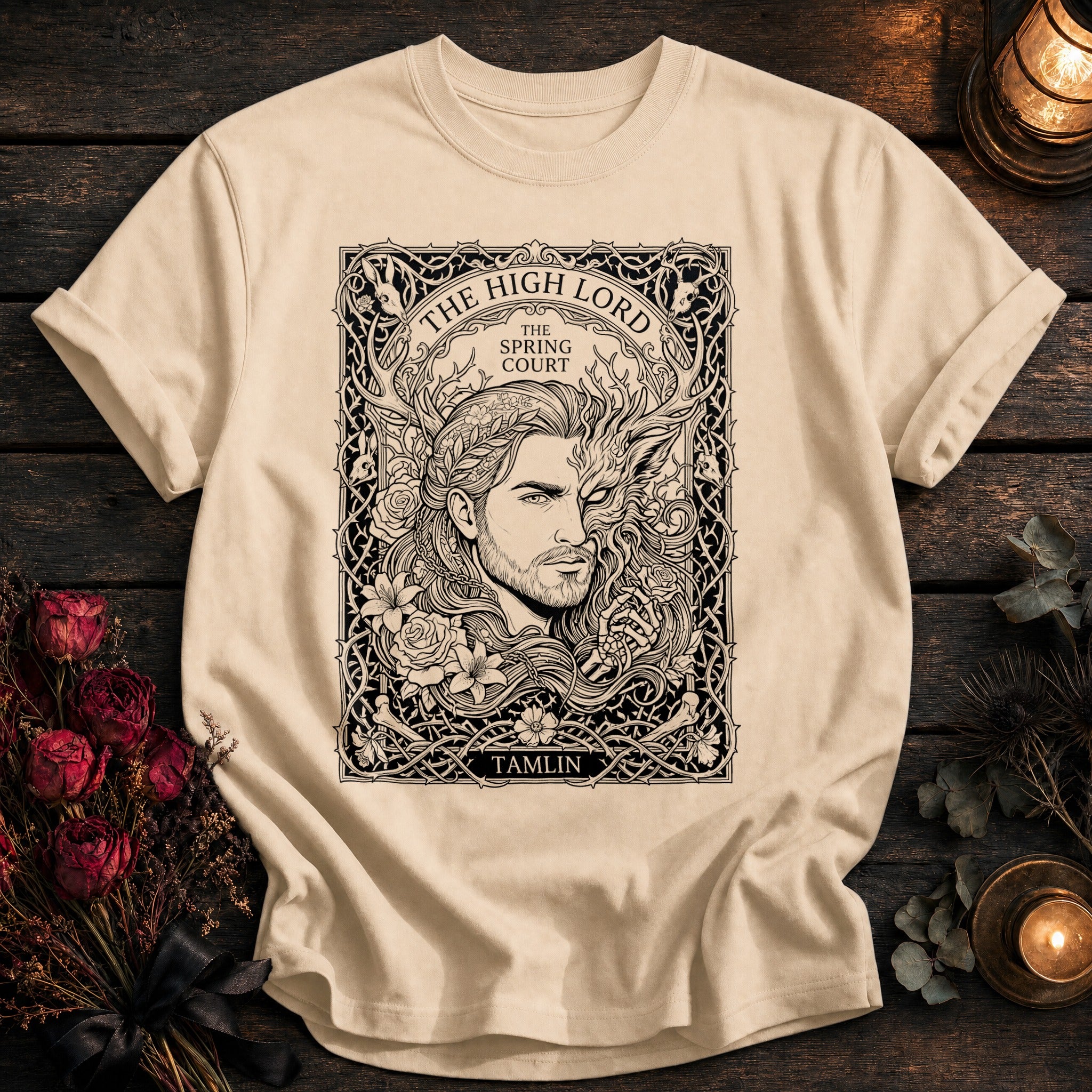 Tamlin High Lord Spring Court Tarot - Ivory