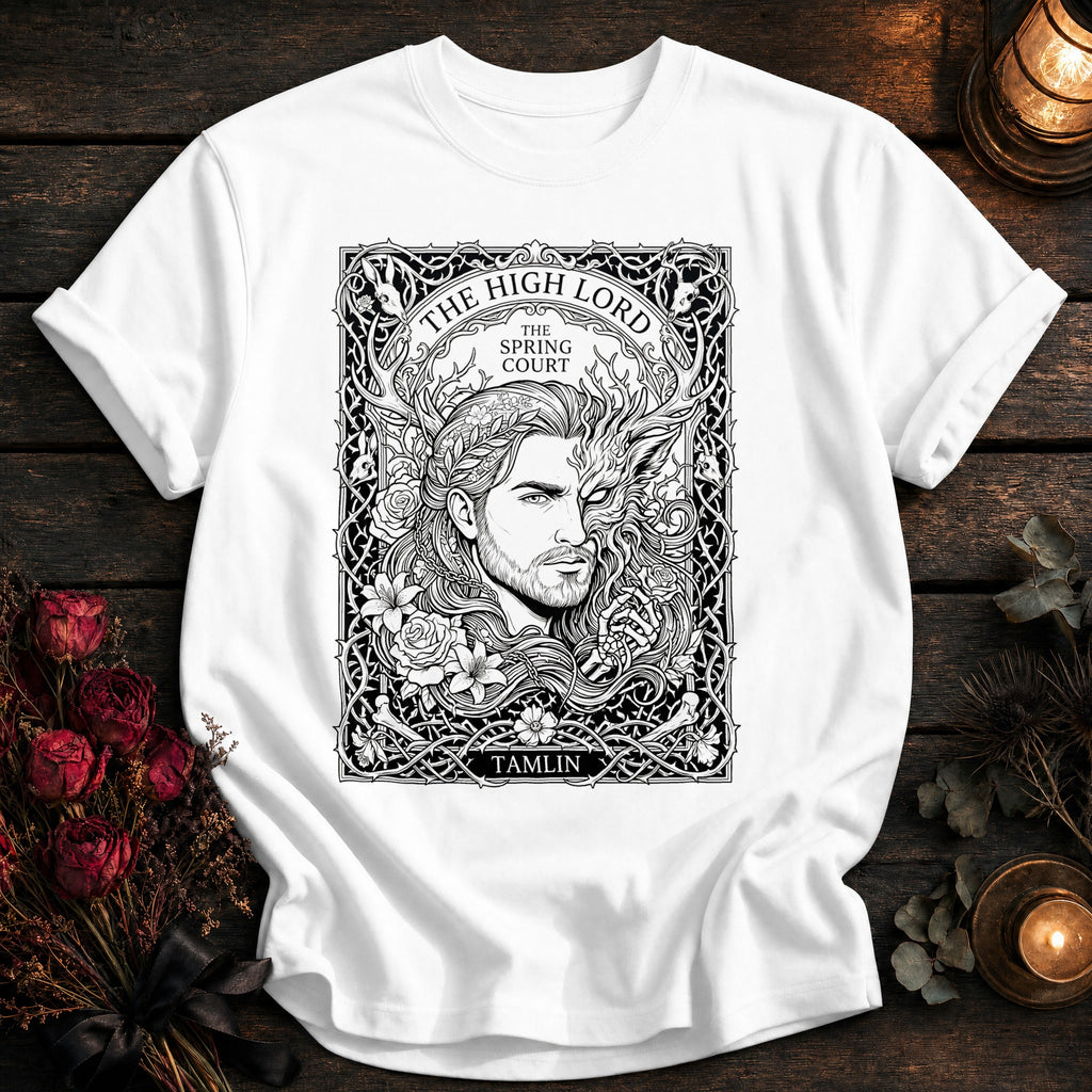 Tamlin High Lord Spring Court Tarot - White