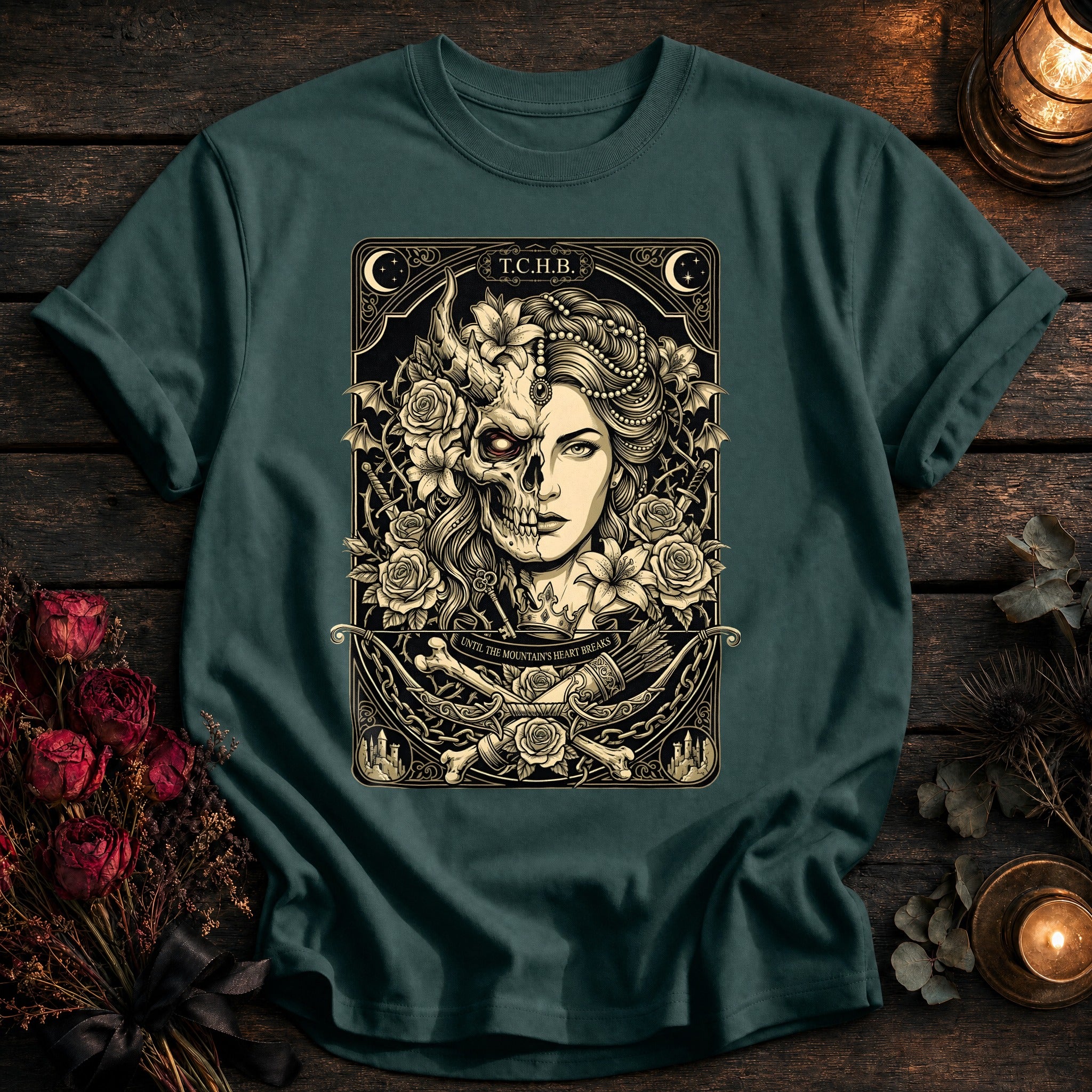Tchb Moonlit Lady Tarot - Blue Spruce
