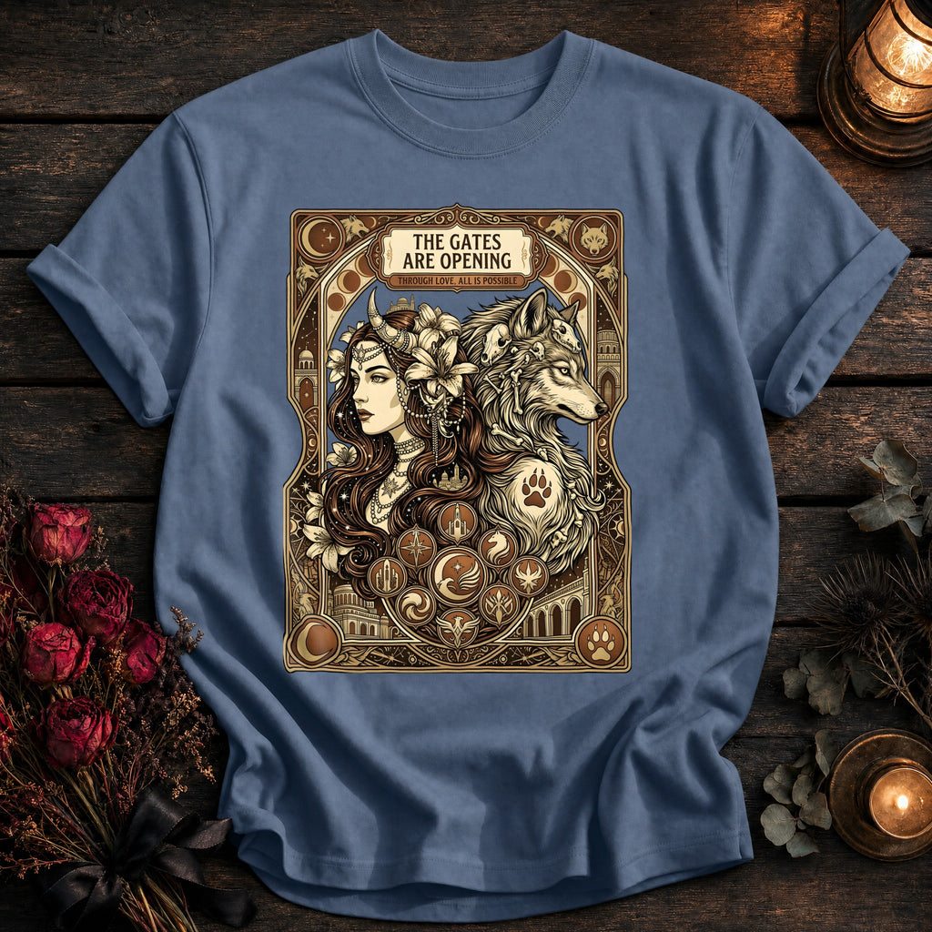 The Gates Are Opening Tarot - Blue Jean