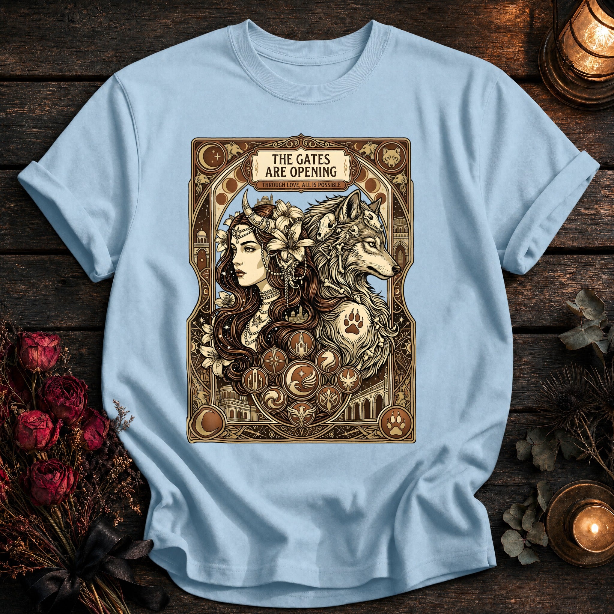 The Gates Are Opening Tarot - Chambray