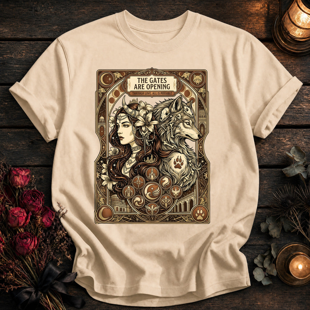 The Gates Are Opening Tarot - Ivory