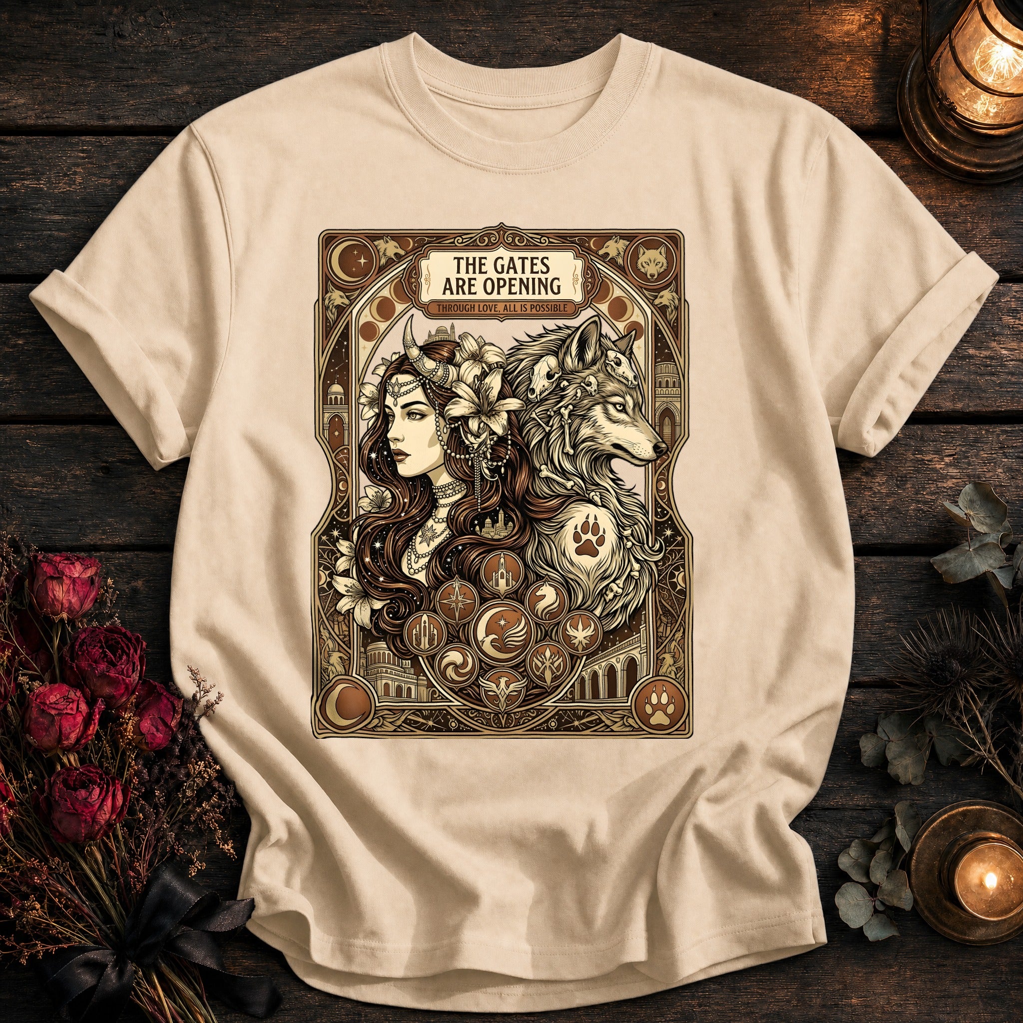 The Gates Are Opening Tarot - Ivory