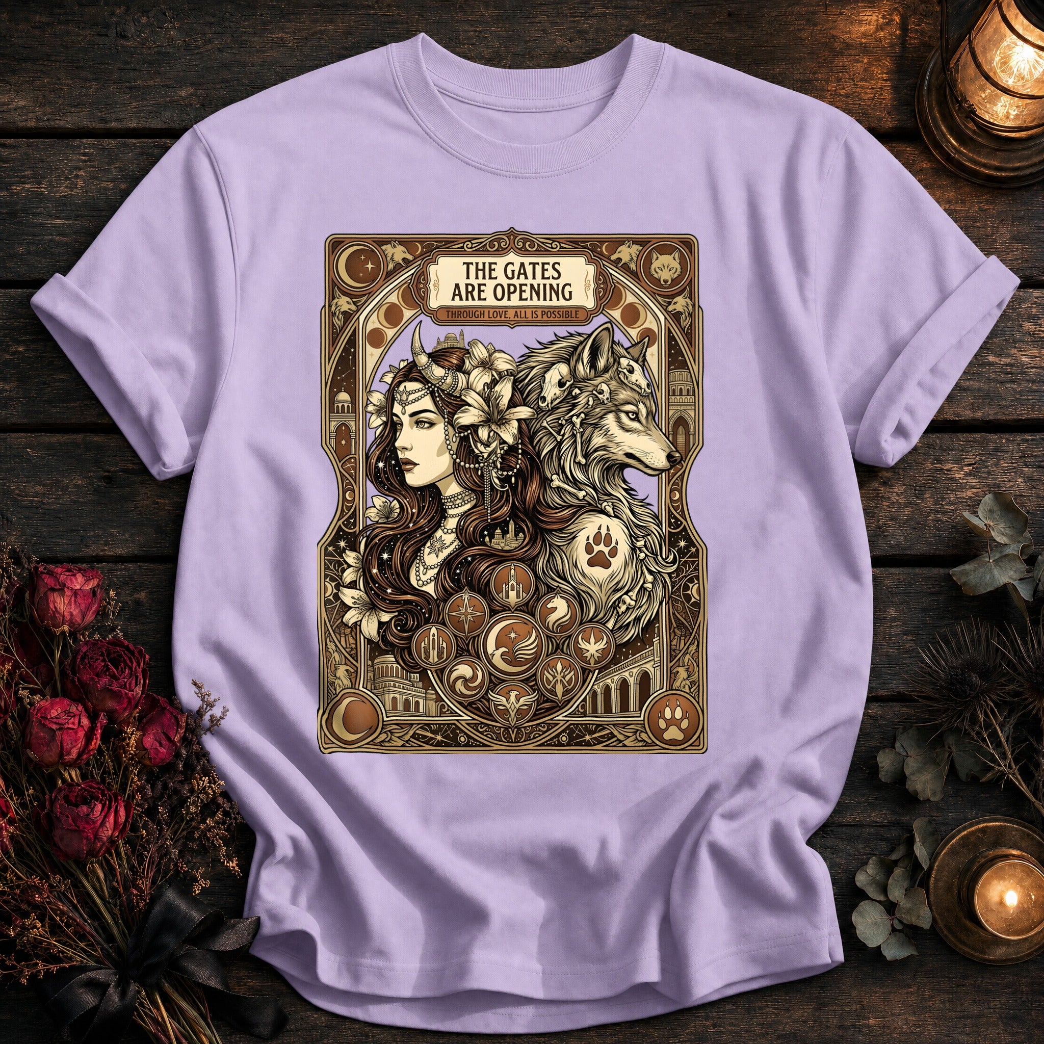 The Gates Are Opening Tarot - Orchid