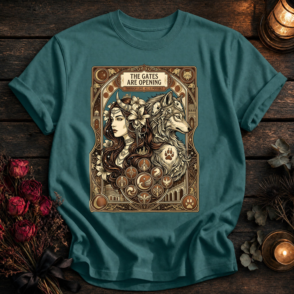 The Gates Are Opening Tarot - Seafoam