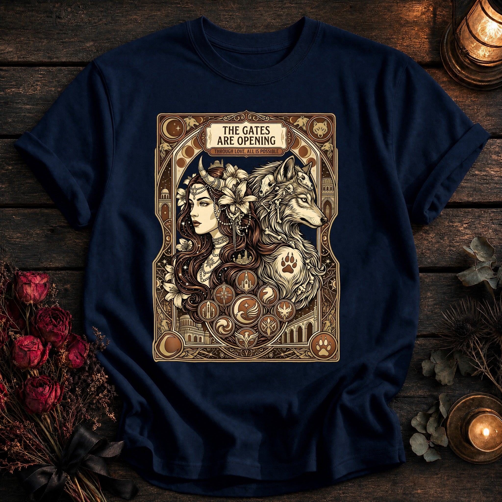 The Gates Are Opening Tarot - True Navy
