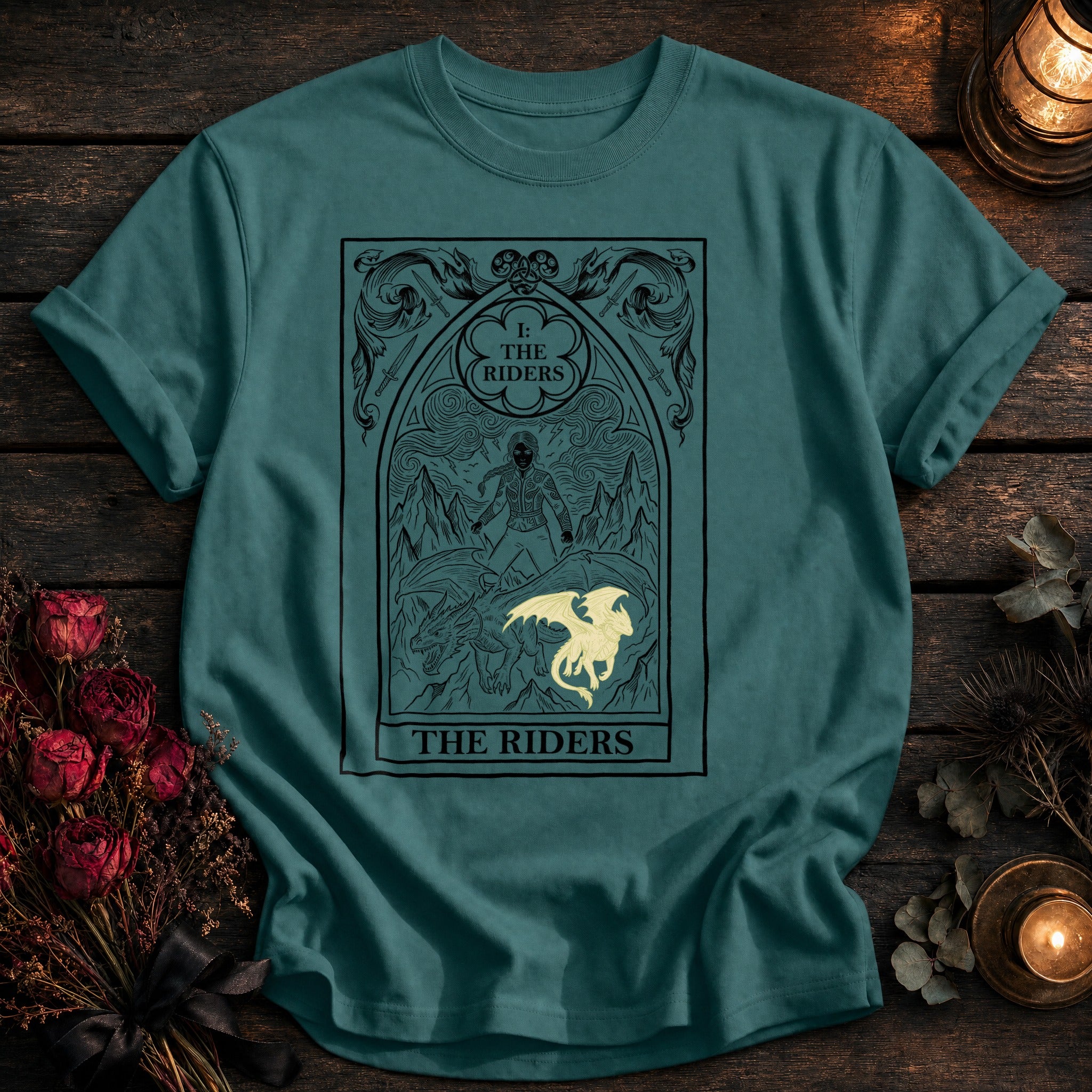 The Riders Tarot Black - Seafoam