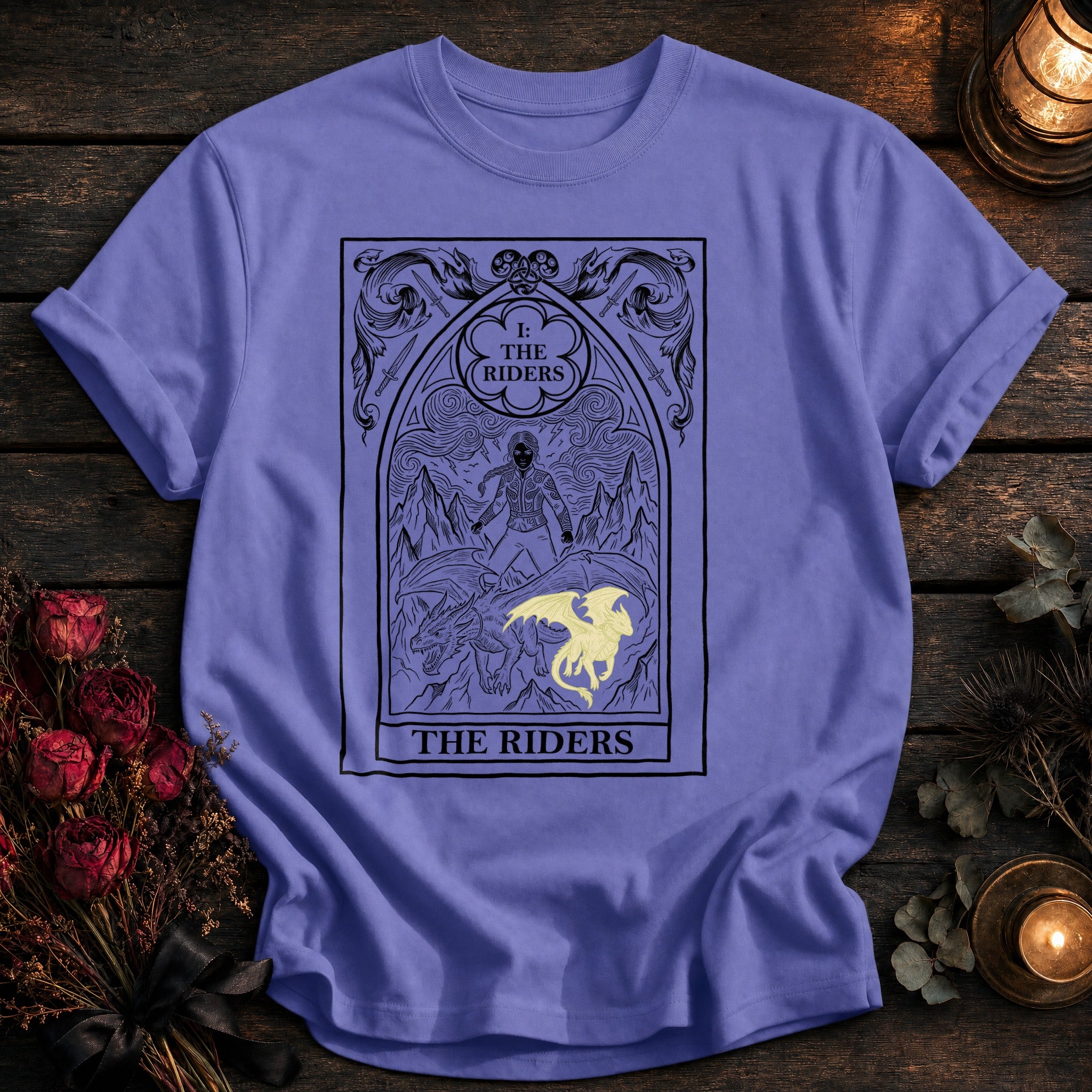 The Riders Tarot Black - Violet