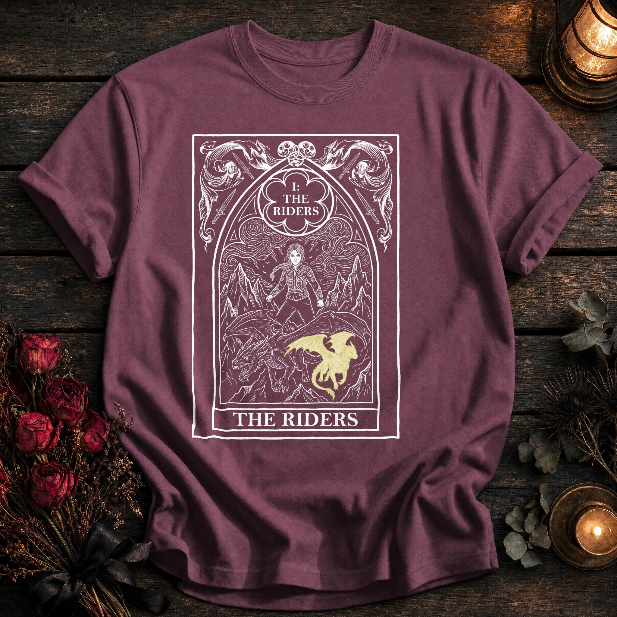The Riders Tarot White - Berry