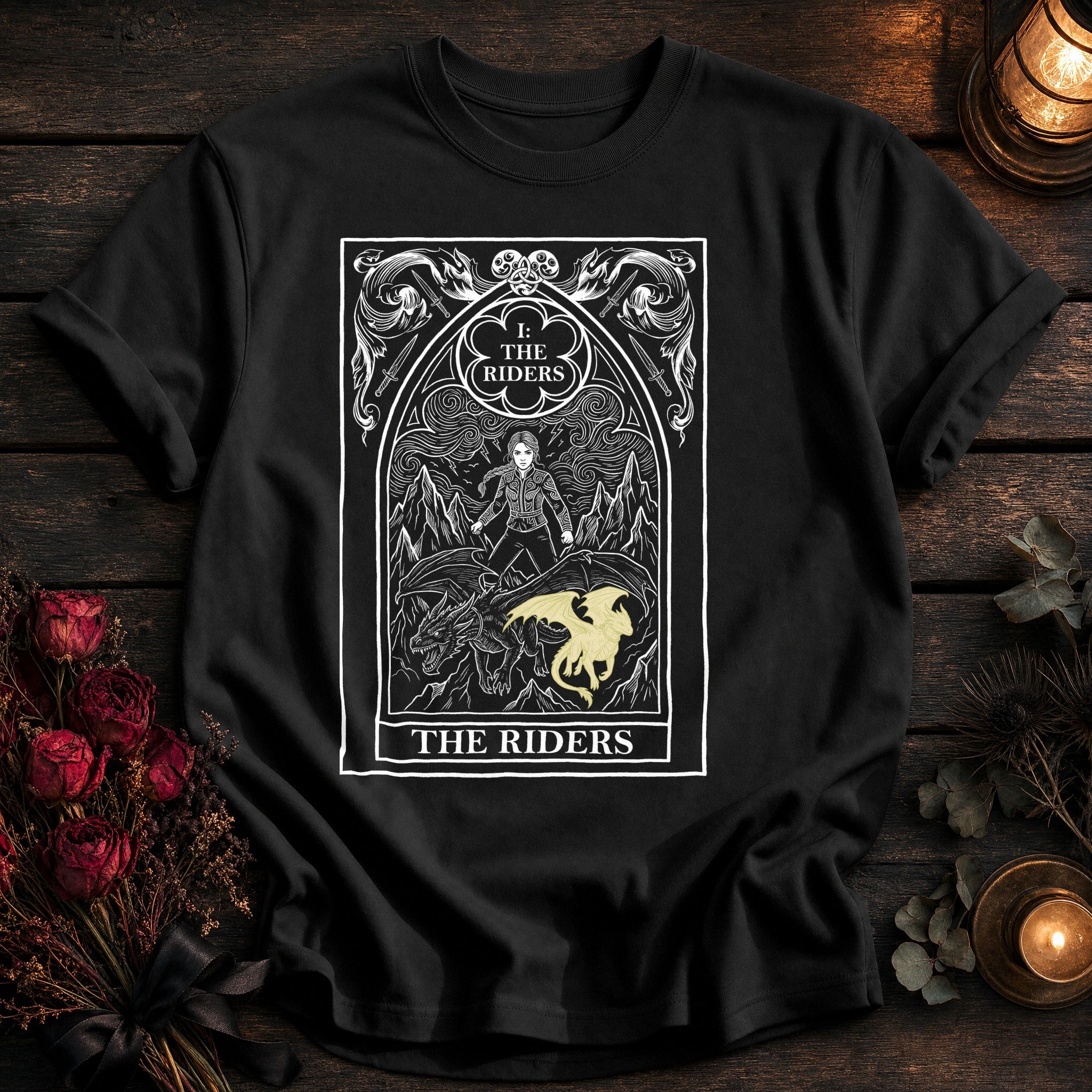 The Riders Tarot White - Black