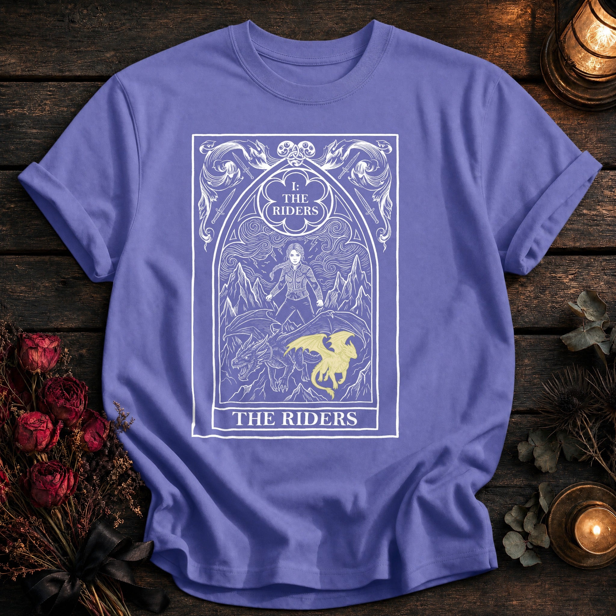The Riders Tarot White - Violet