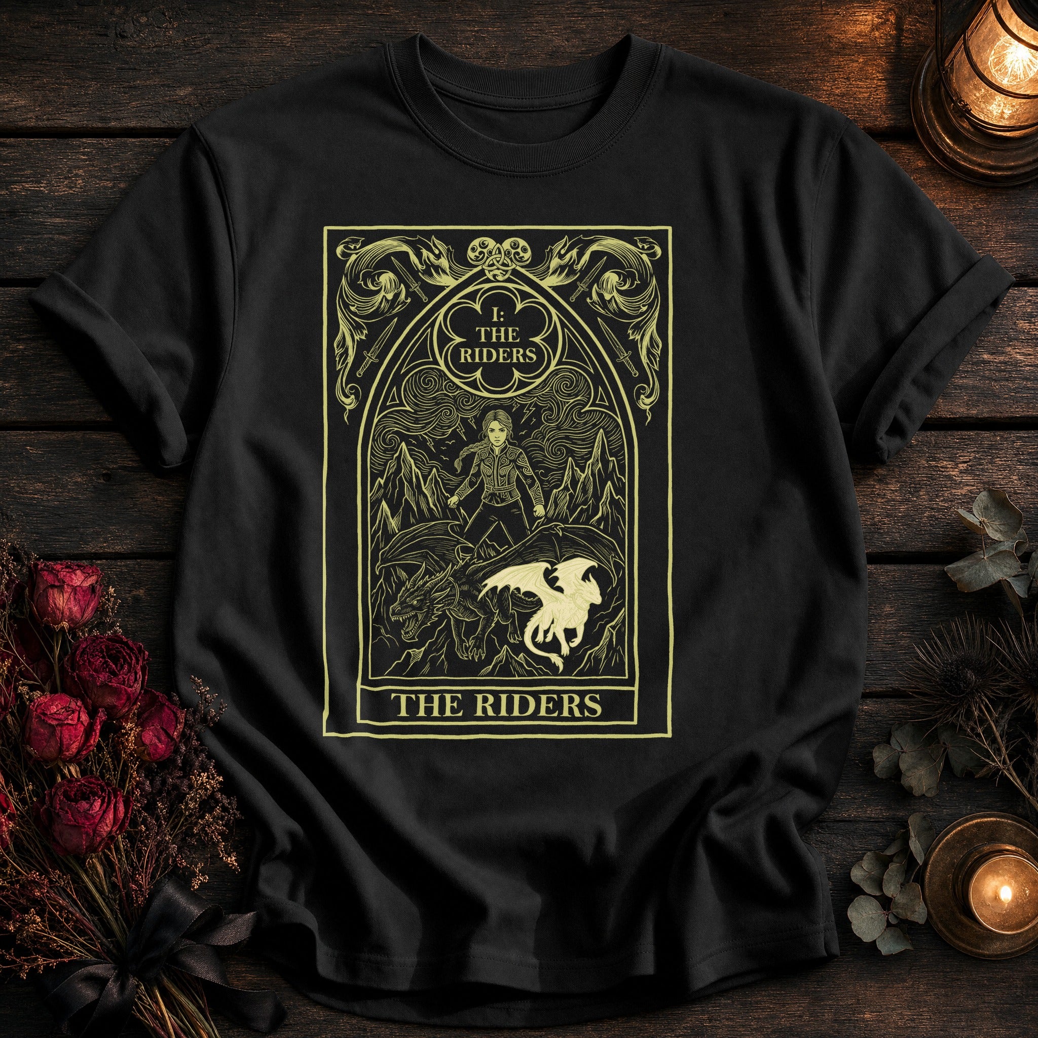 The Riders Tarot Yellow - Black