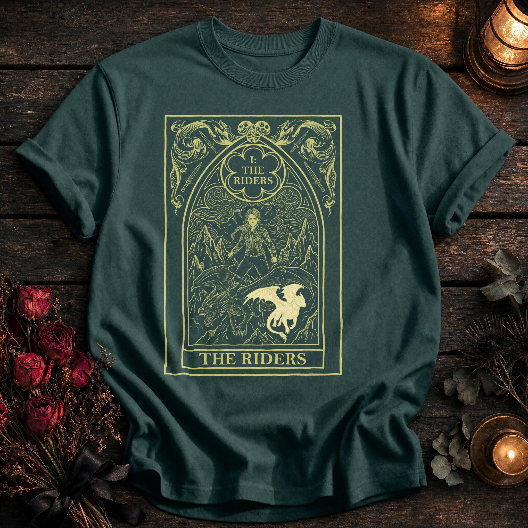 The Riders Tarot Yellow - Blue Spruce
