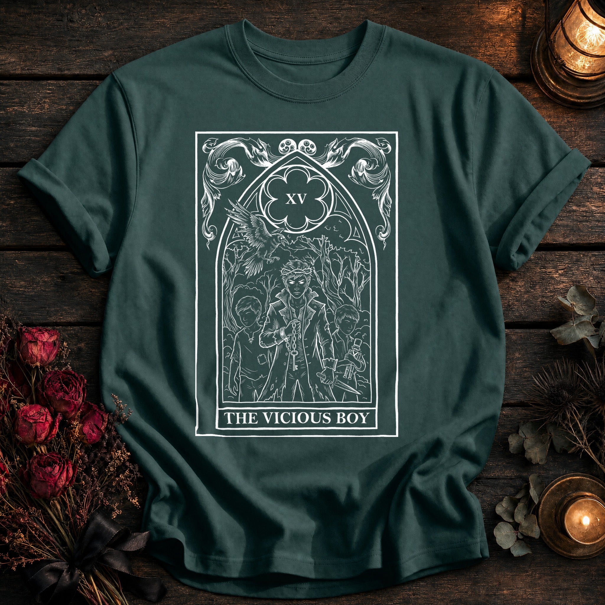 Vicious Boy Tarot White - Blue Spruce