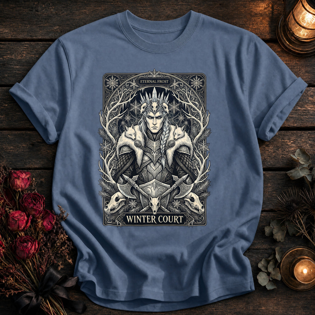 Winter Court Eternal Frost Tarot - Blue Jean