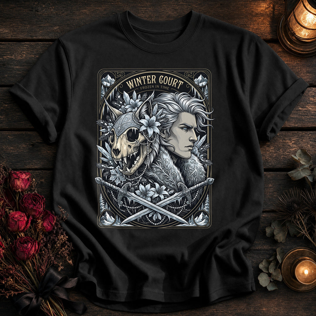 Winter Court Frozen In Time Tarot - Black