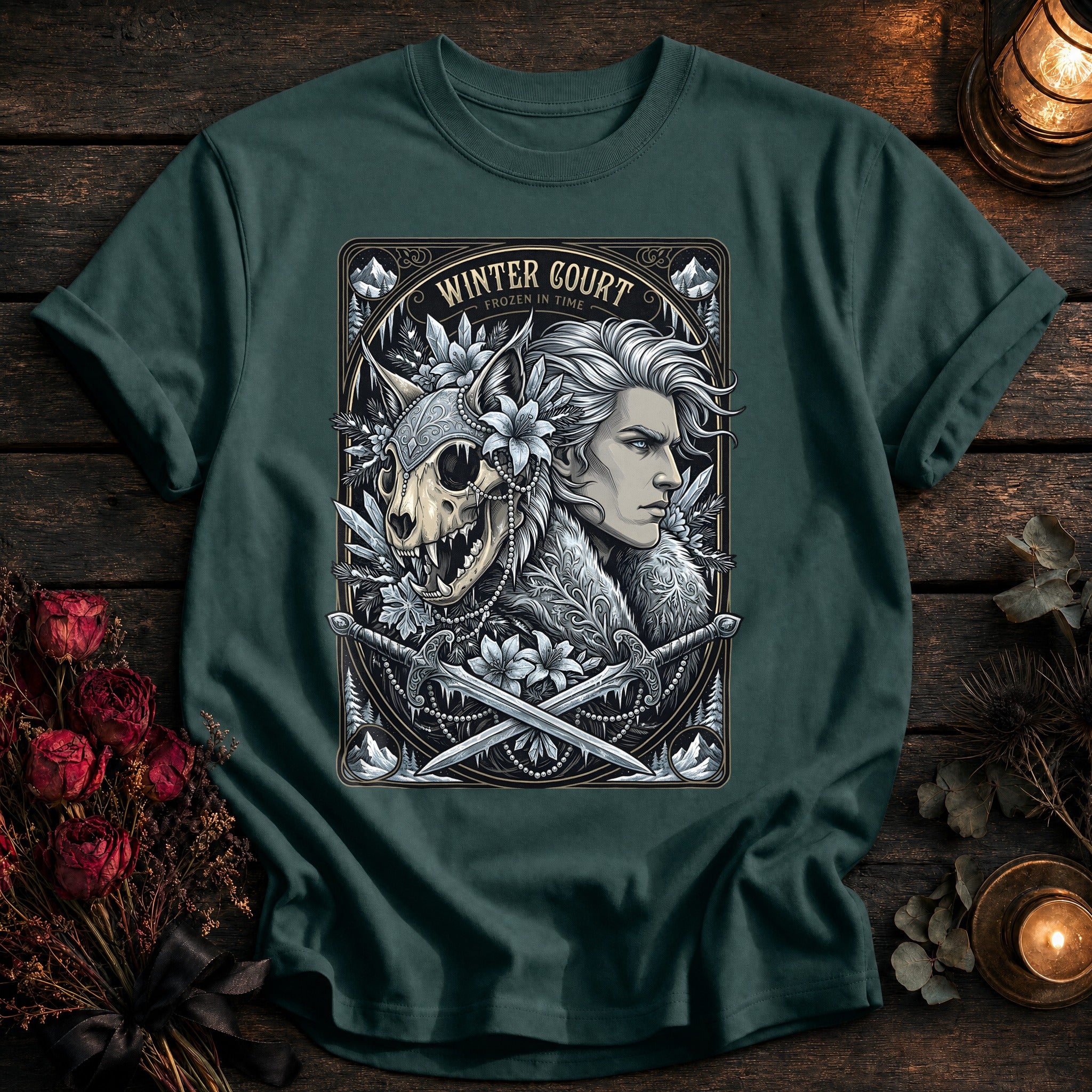 Winter Court Frozen In Time Tarot - Blue Spruce