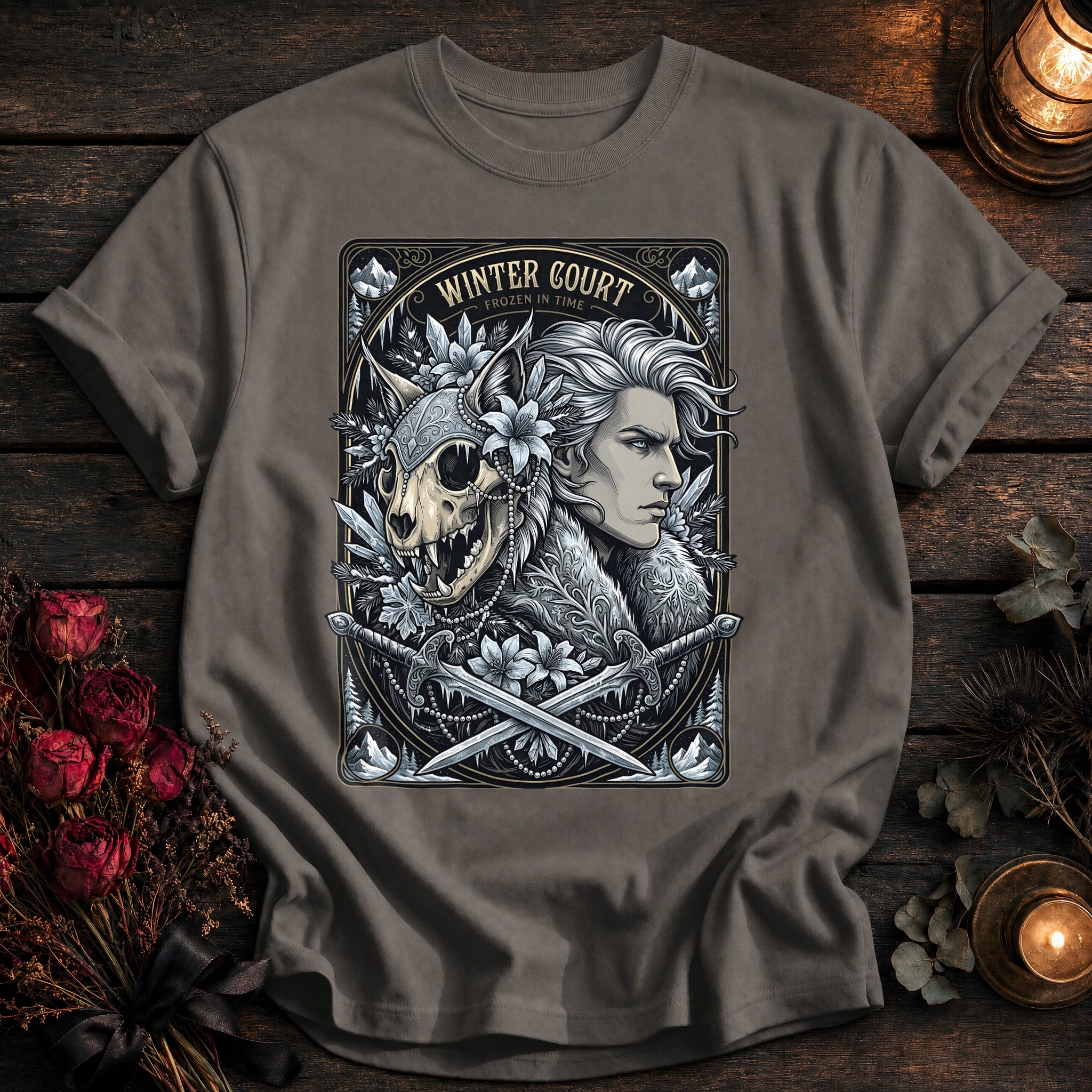 Winter Court Frozen In Time Tarot - Grey