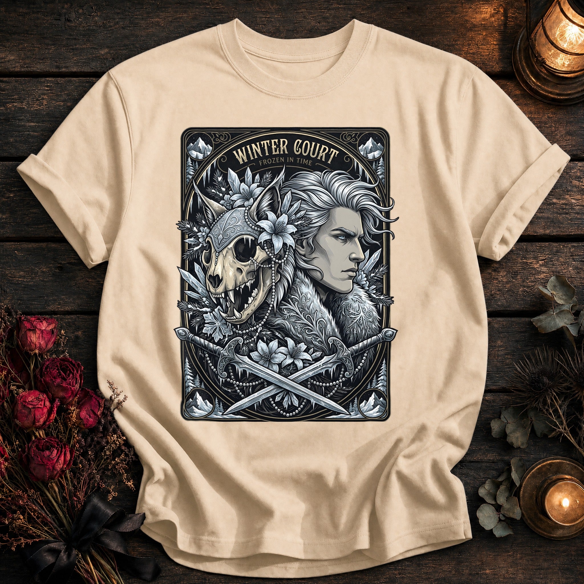 Winter Court Frozen In Time Tarot - Ivory