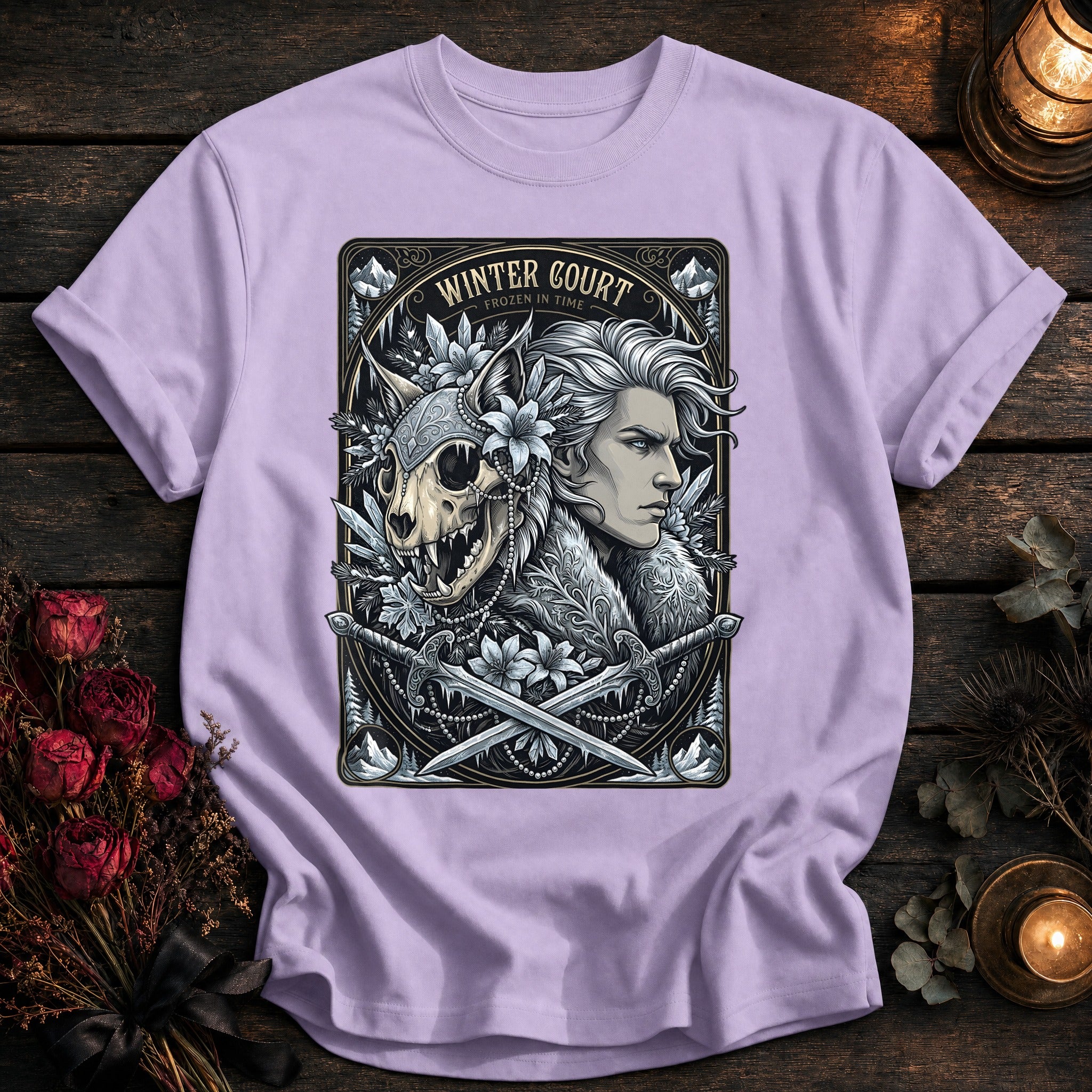 Winter Court Frozen In Time Tarot - Orchid