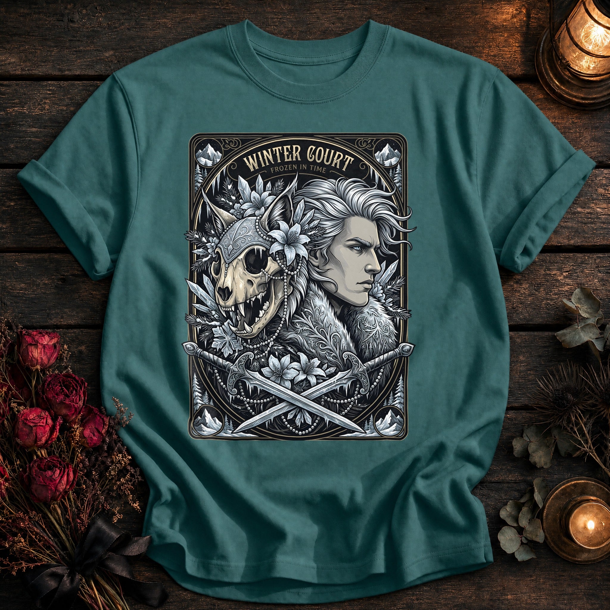 Winter Court Frozen In Time Tarot - Seafoam