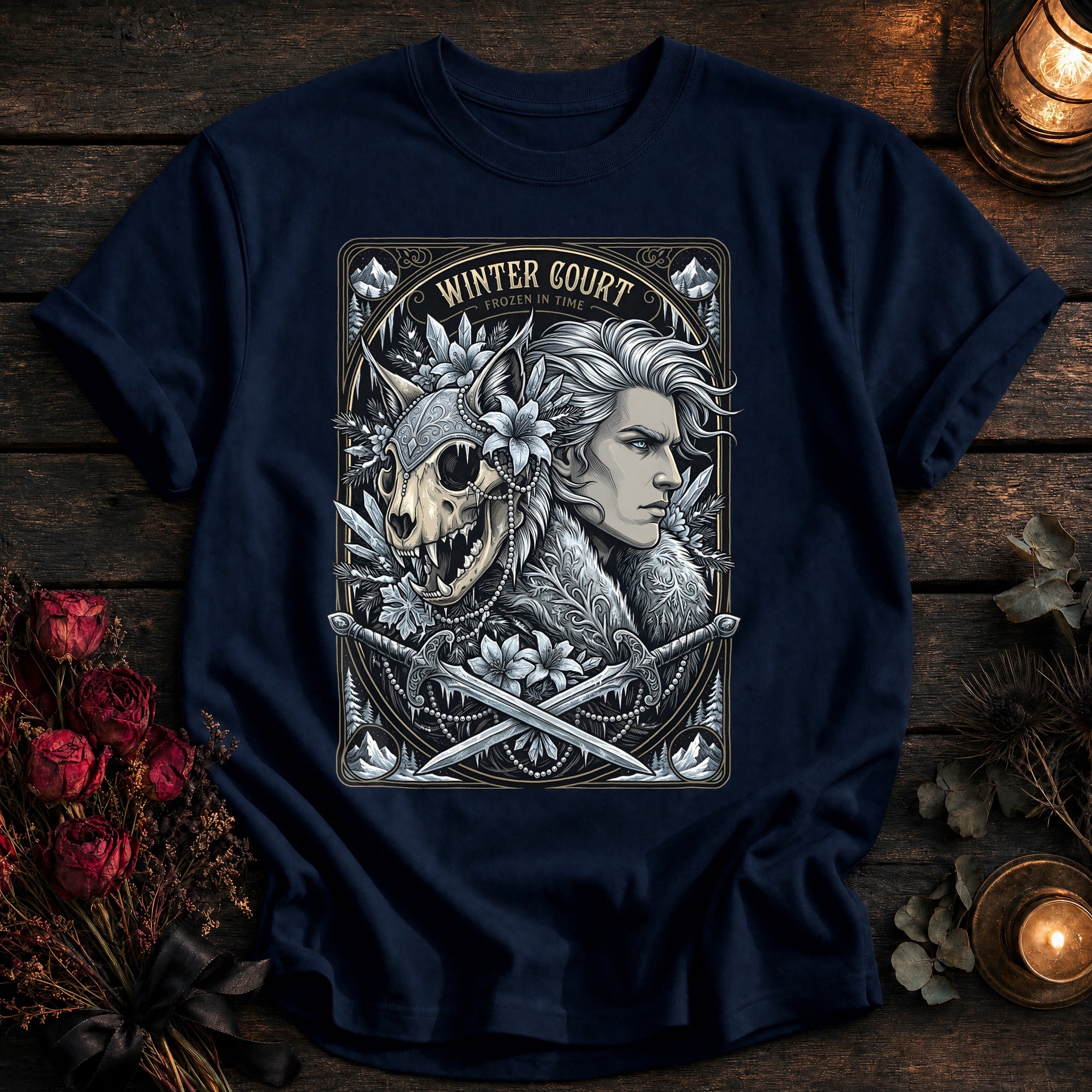 Winter Court Frozen In Time Tarot - True Navy
