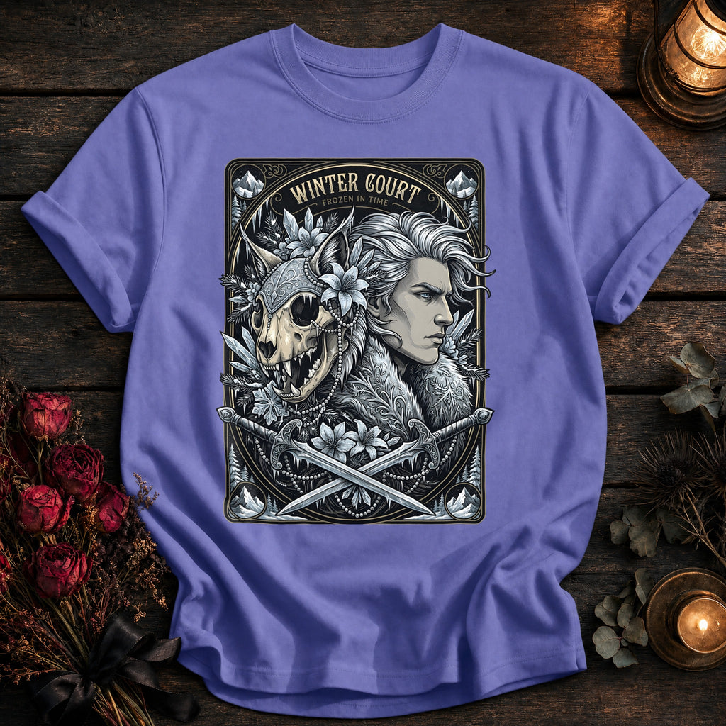 Winter Court Frozen In Time Tarot - Violet