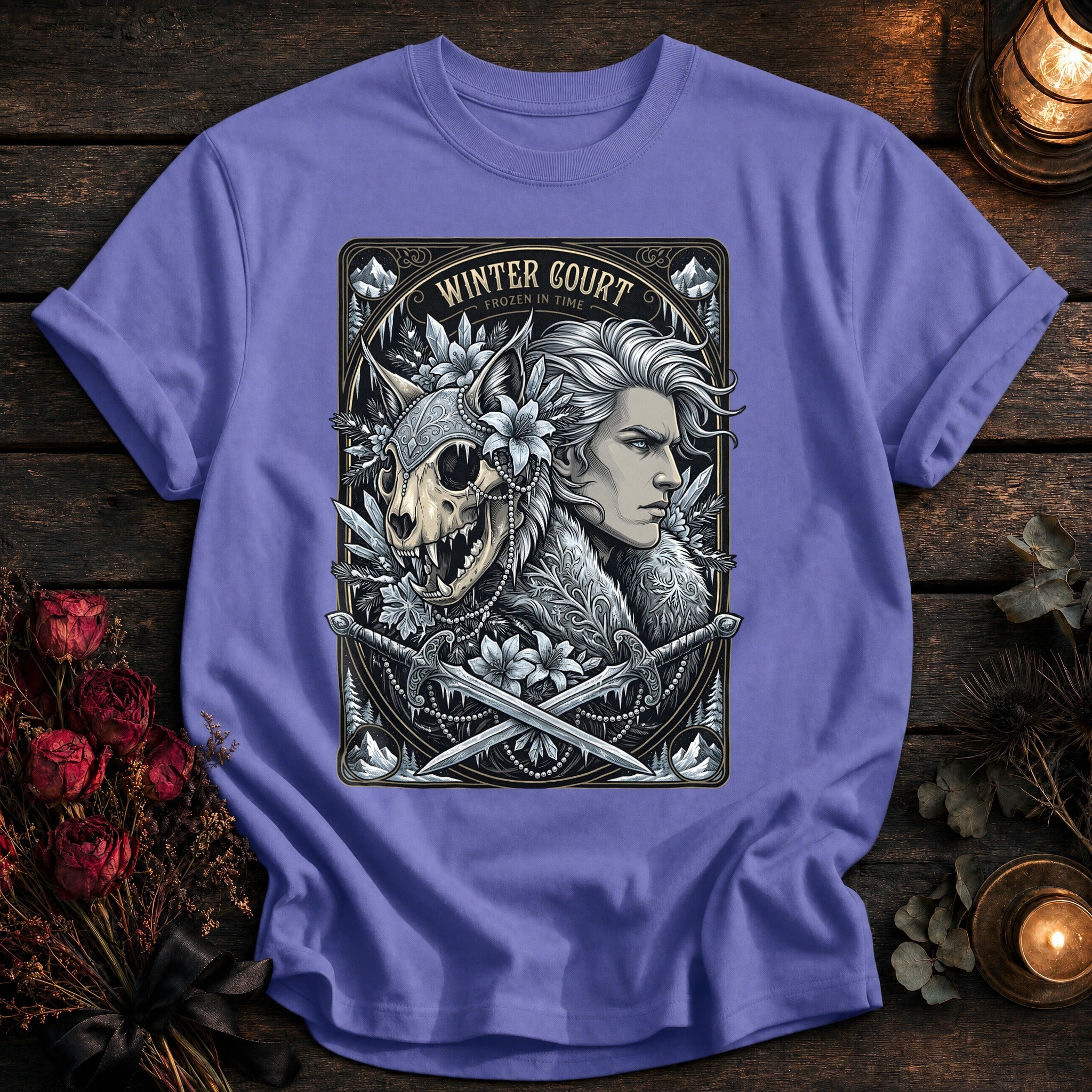 Winter Court Frozen In Time Tarot - Violet