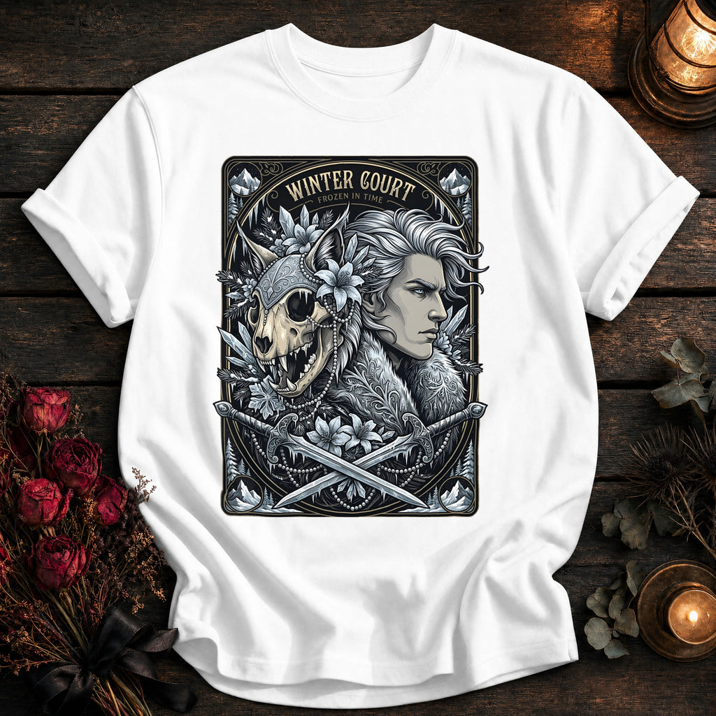 Winter Court Frozen In Time Tarot - White